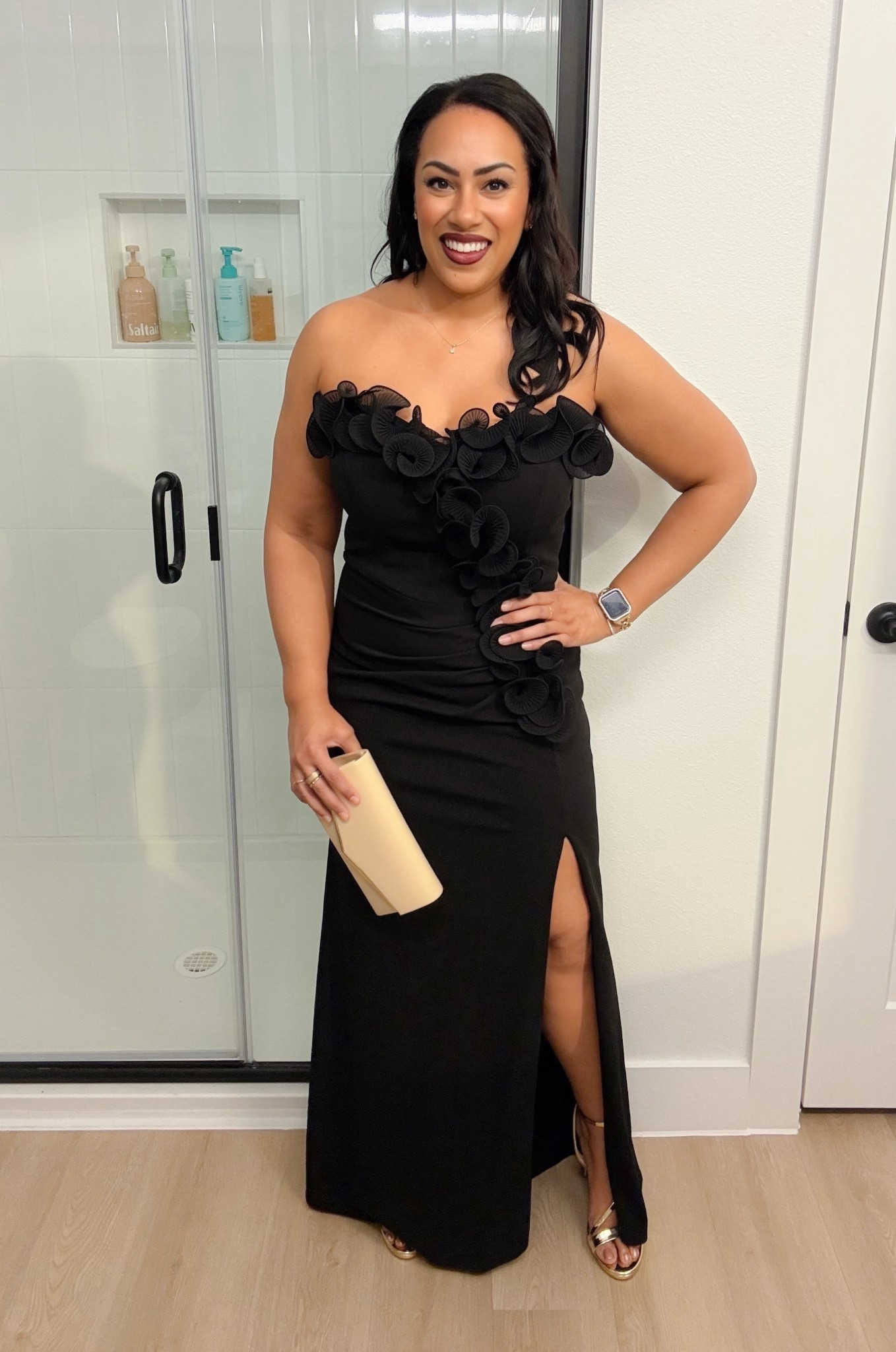 Love this comfortable gala dress!  Great for speacial occasions and cocktail events! #OOTD #Fashion #Dresses 

#LTKWedding #LTKootd #LTKOver40