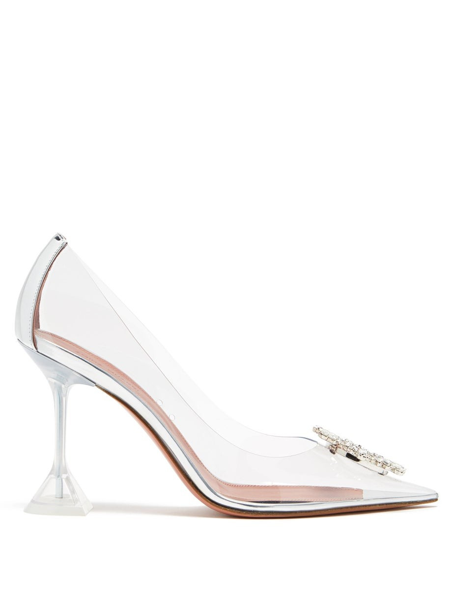 Begum crystal-embellished PVC pumps | Matches (UK)