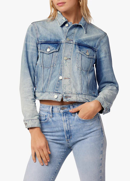THE JOEY SHRUNKEN DENIM JACKET | JOES