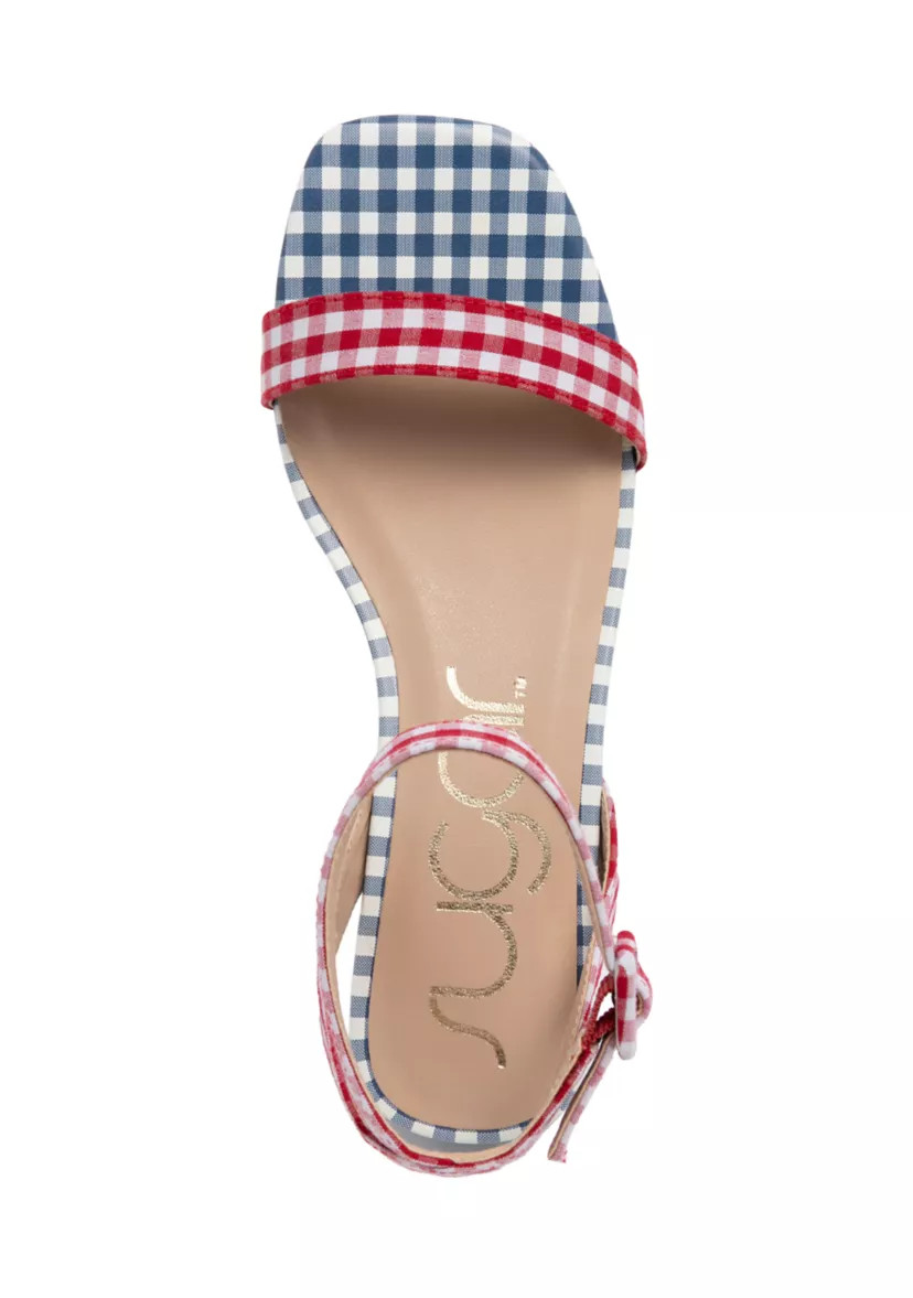 Umpire Low Block Heeled Sandals | Belk