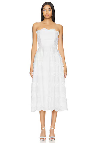 Yumi Kim Koko Dress in Capri Eyelet from Revolve.com | Revolve Clothing (Global)