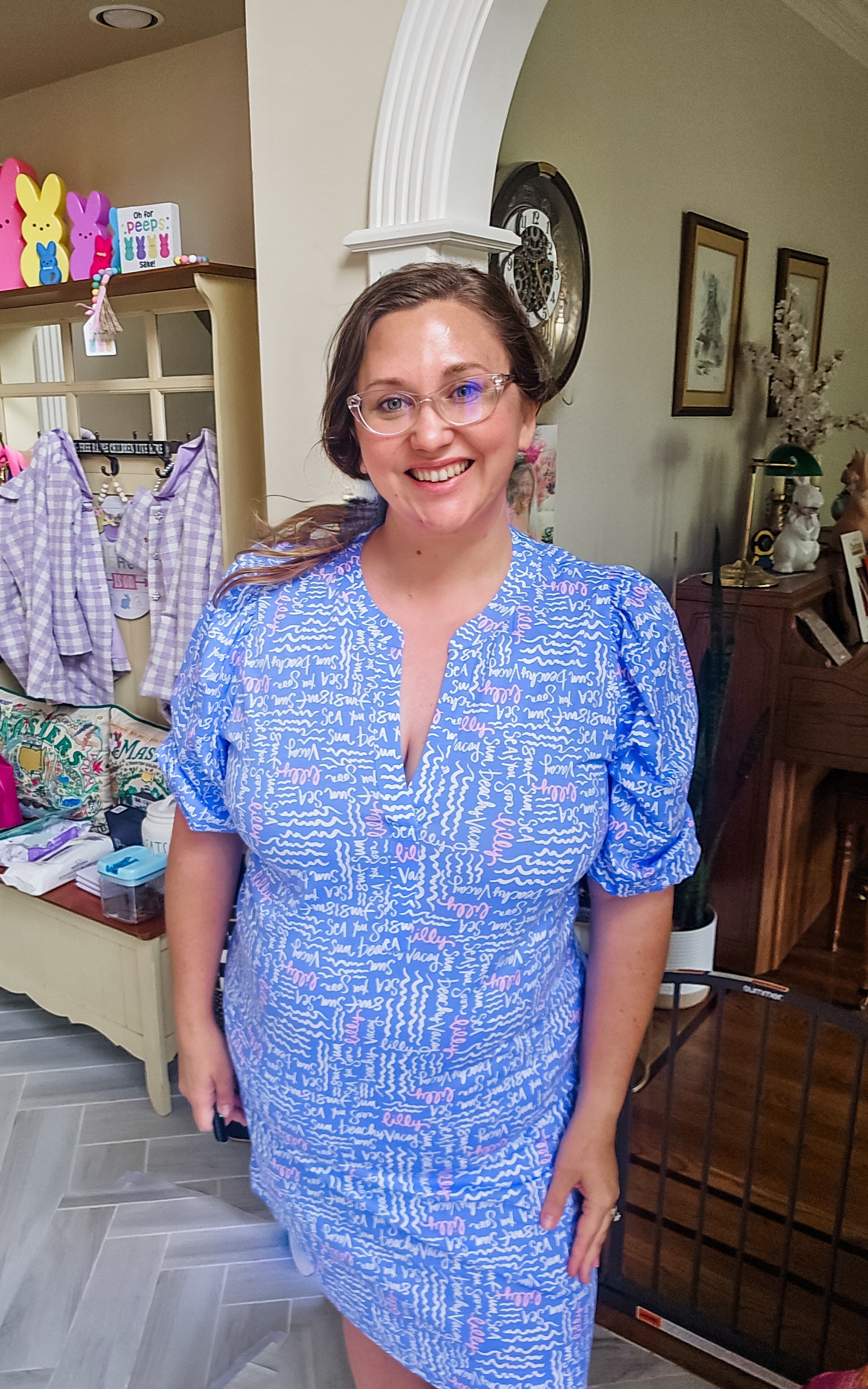 New Lilly for Summer 

Wearing size XL
It is long enough for work at least! #livinglargeinlilly #lillypulitzer #summer #plussize #dress 

#LTKMidsize #LTKPlusSize