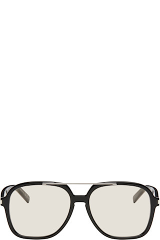 Black SL 545 Sunglasses | SSENSE