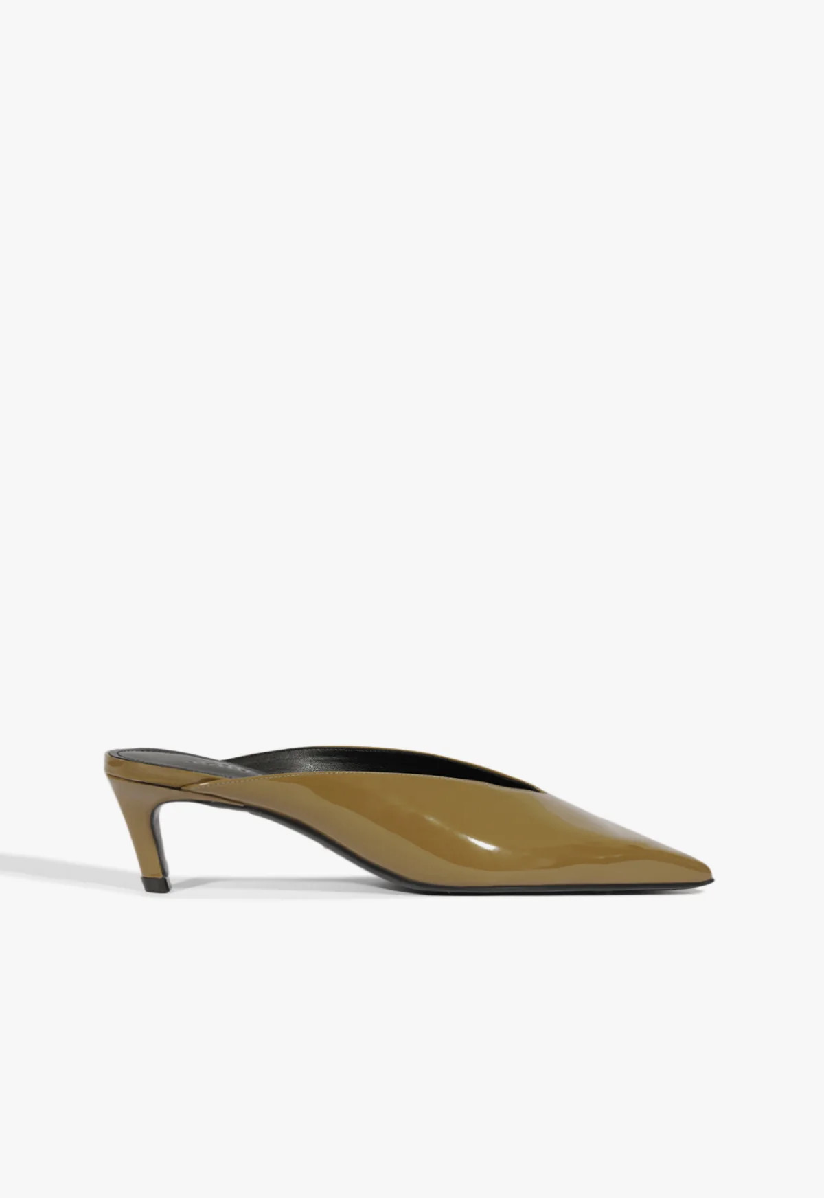 Loren Green Mid Stiletto Heel Pump | SCHUTZ | Schutz (US)