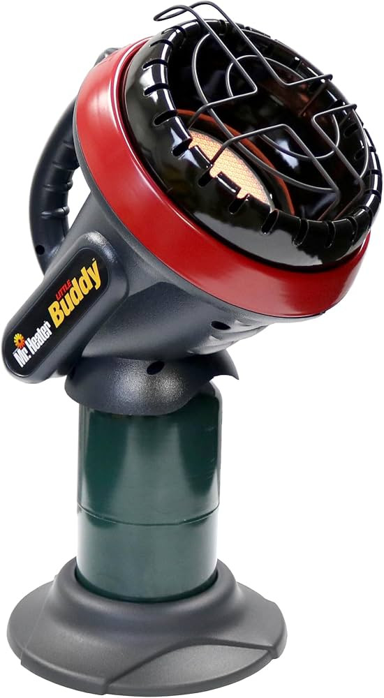 Mr. Heater F215100 MH4B Little Buddy 3800-BTU, Indoor Safe Propane Heater With ODS & Tip-Over Pro... | Amazon (US)