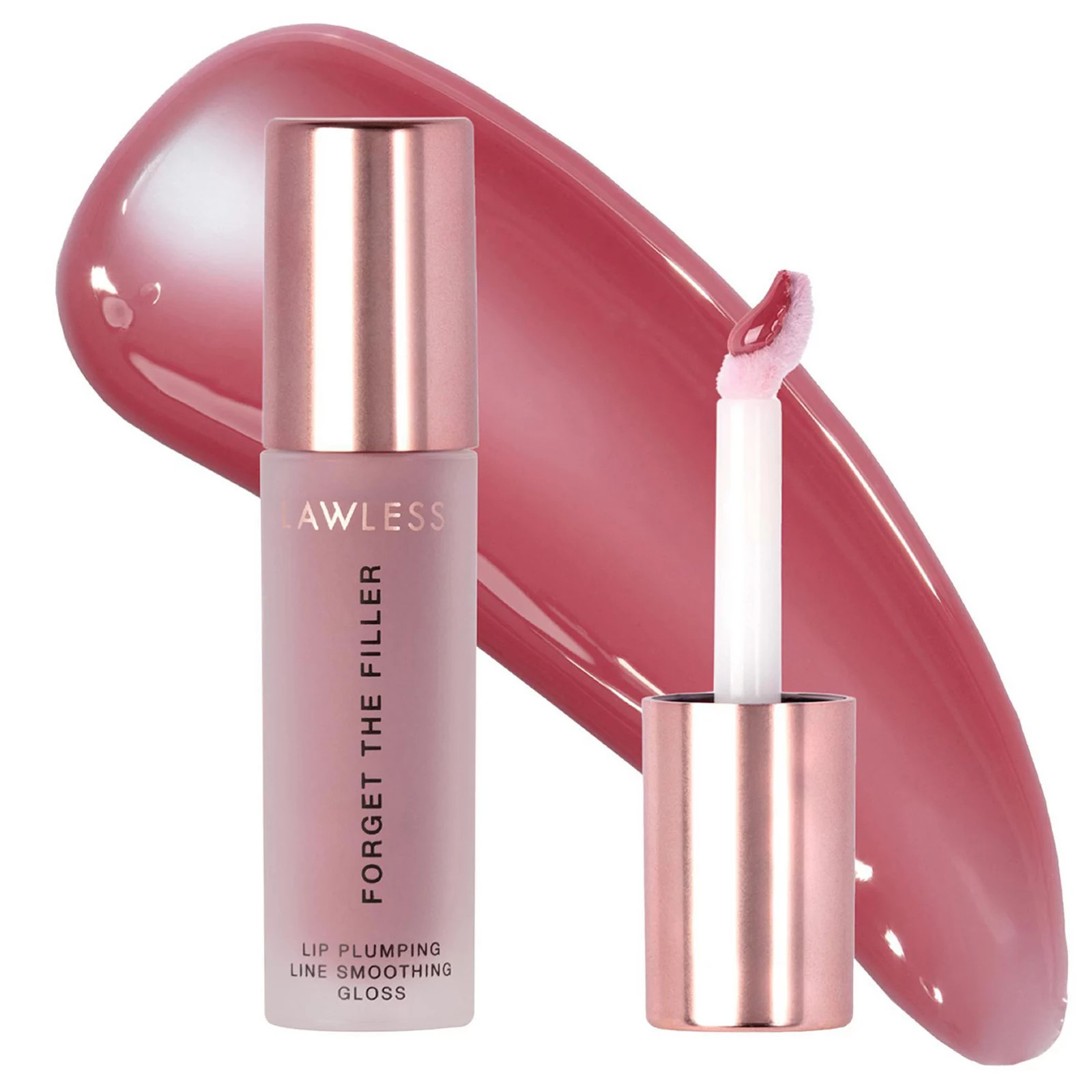 LAWLESS Forget The Filler Lip Plumper Line Smoothing Gloss, Size: .11 Oz, Velvet | Kohl's