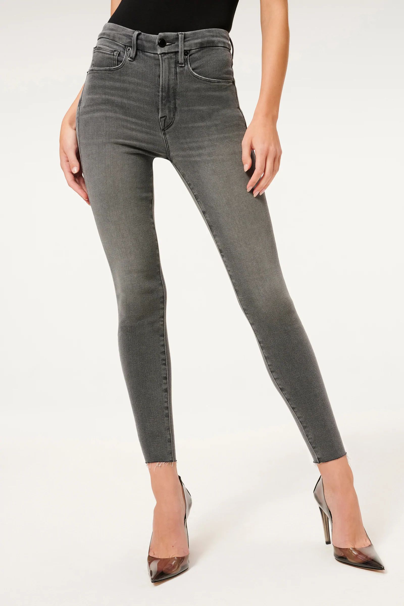 good waist cropped jeans | Good American