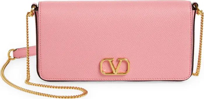 VLOGO Leather Crossbody Pouch Bag | Nordstrom