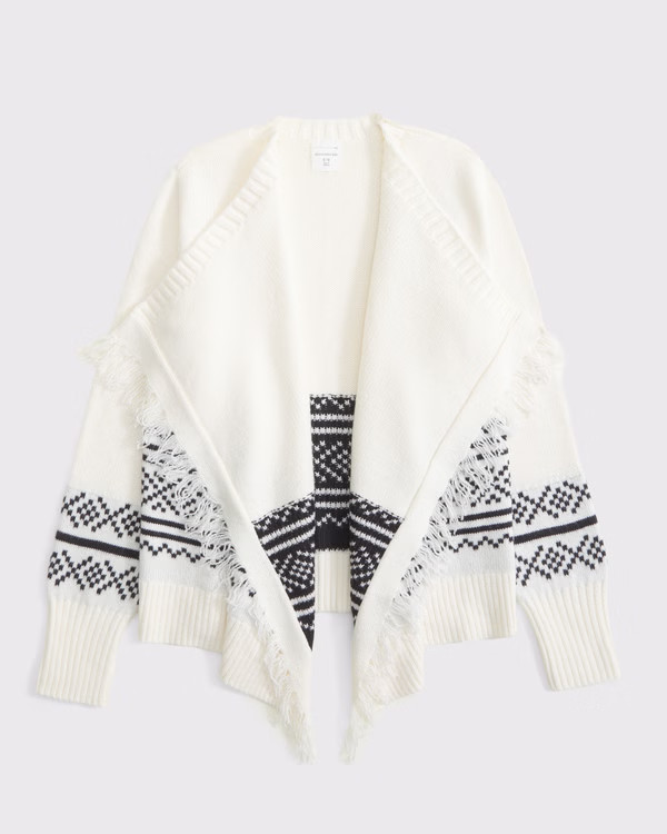 western cardigan sweater | Abercrombie & Fitch (US)