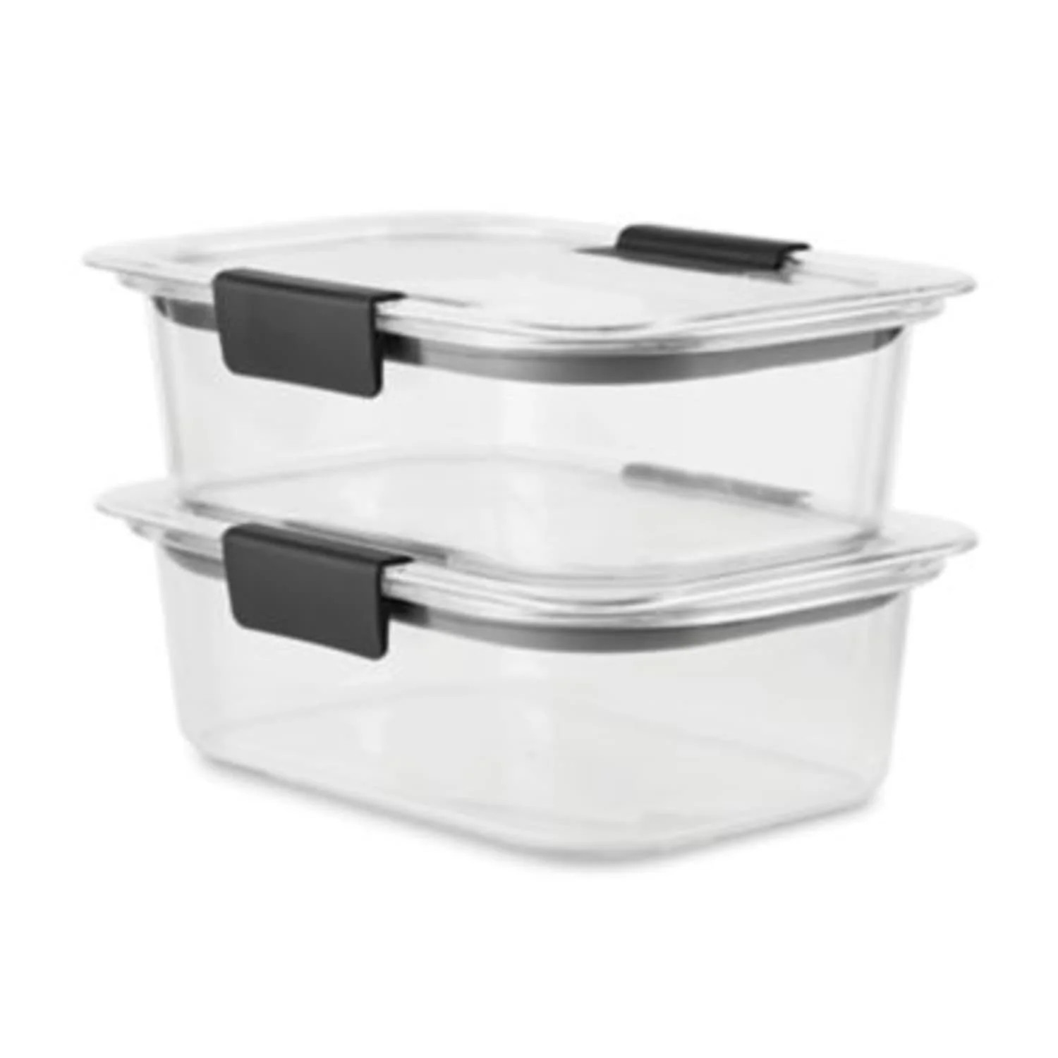 Rubbermaid Brilliance Food Storage Container, Medium, 3.2 Cup, 2-Pack - Walmart.com | Walmart (US)