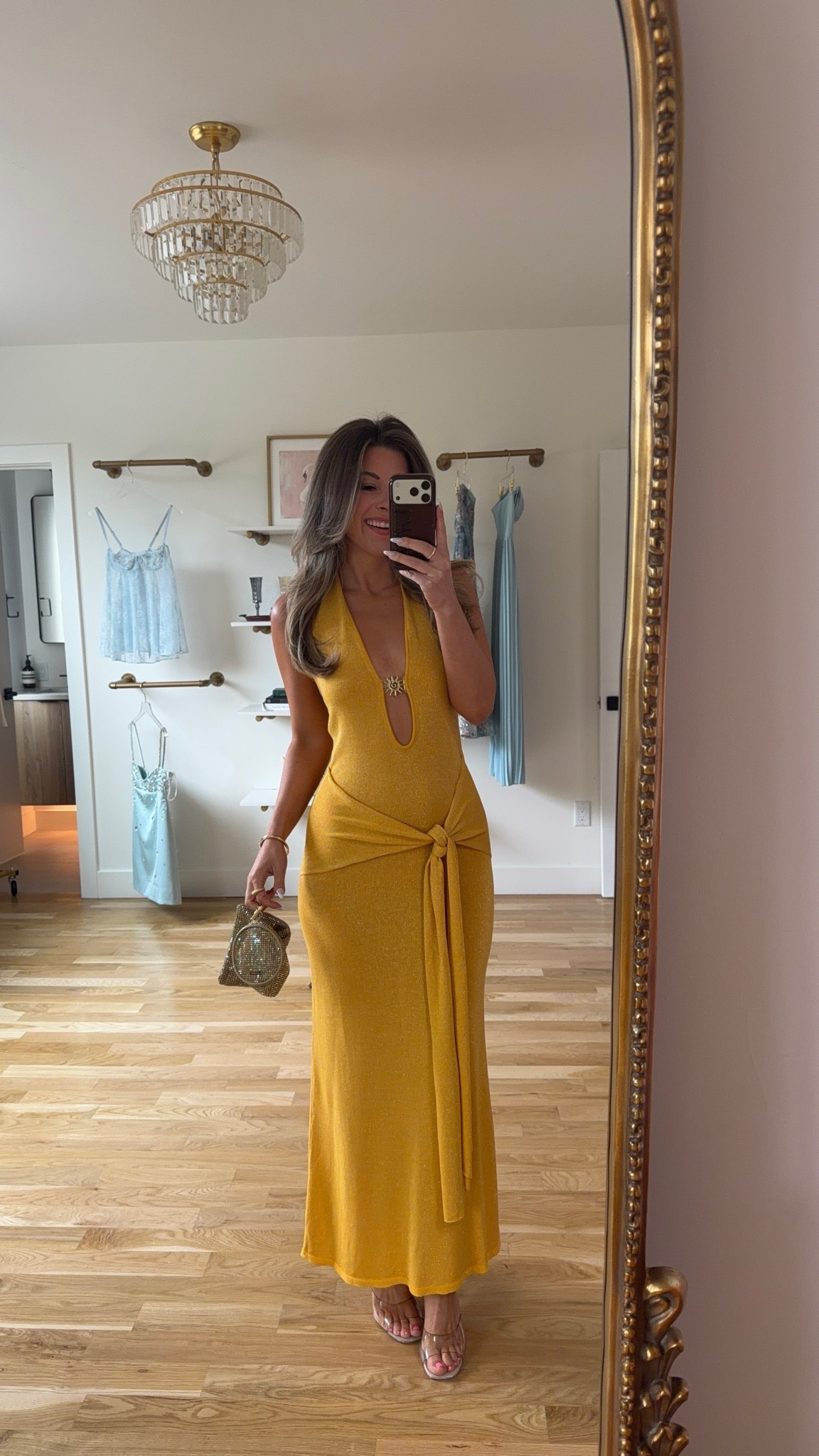 yellow halter dress with plunging neck for resort wear and destination from Amazon  

Wearing my usual 2/small

Wedding guest
formal event
Black tie
Spring party
Special occasion
Pleated dress
Strapless

#LTKSeasonal #LTKootd #LTKgrwm