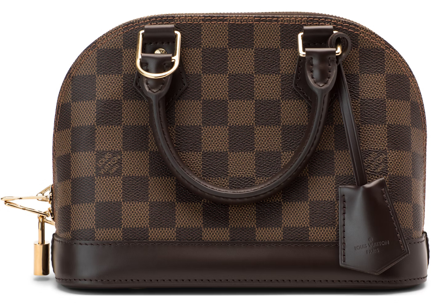 Louis Vuitton AlmaDamier Ebene BB Cerise Lining | StockX