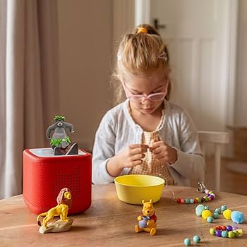 Toniebox 2 Audio Player Disney Bundle for Kids 3+ with Lightning McQueen, Simba, Winnie The Pooh,... | Amazon (US)