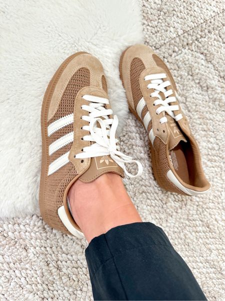 Adidas Samba in the most gorgeous taupe color! 😊 These always sell fast!!!! I have 2 other pairs and they’re my fave! I’m a size 7.5 and wear size M6/W7 

Adidas, adidas sambas, best seller, sneakers 

#LTKshoecrush #LTKstyletip #LTKsalealert