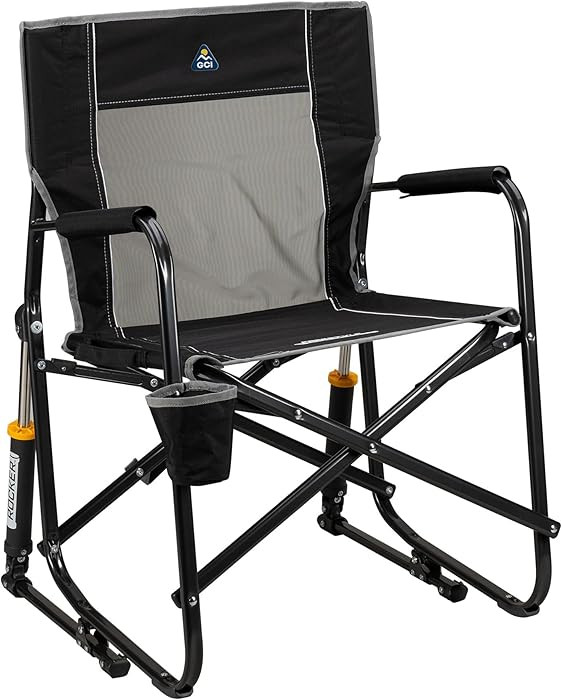 GCI Outdoor Freestyle Rocker Outdoor Rocking Chair with Beverage Holder | Amazon (US)