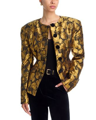 Wanda Metallic Jacquard Blazer | Bloomingdale's (US)