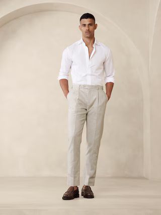 Arroyo Cotton-Linen Suit Pant | Banana Republic (US)