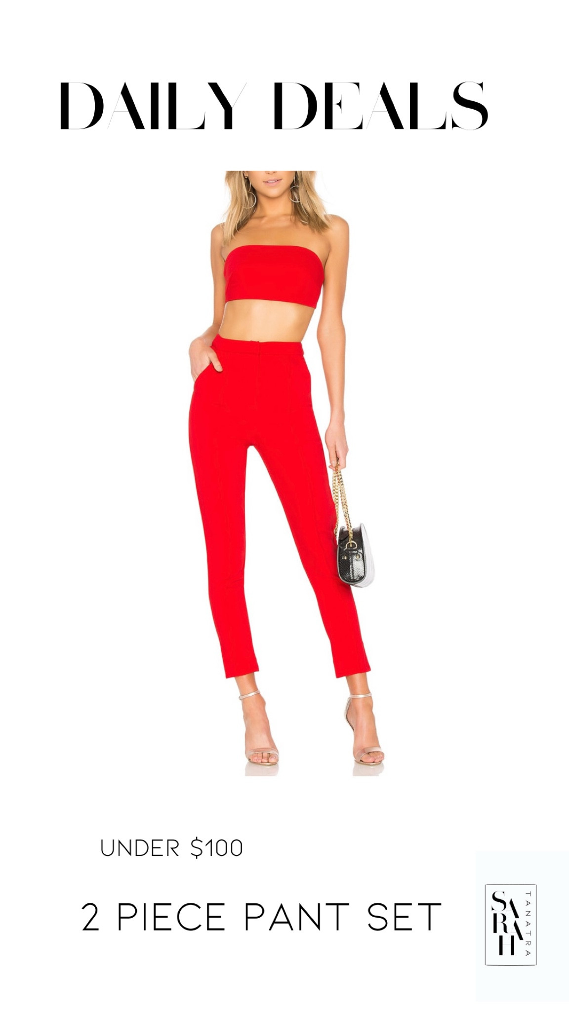 Valentine’s Day outfit
Date night outfit
Two piece set red pant set 
Superdown 



#LTKstyletip #LTKunder100 #LTKSeasonal