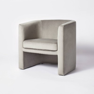 Vernon Upholstered Barrel Accent Chair: Plush Seating, No Swivel - Threshold™ designed with Studio McGee | Target