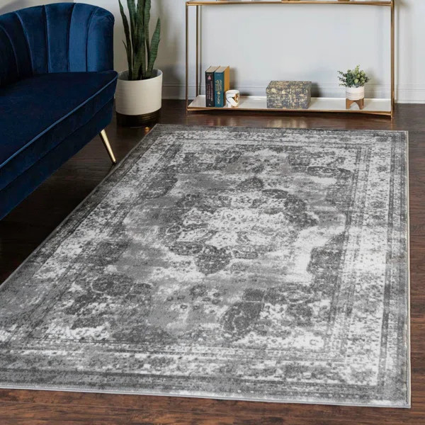 Brandt Oriental Gray Area Rug | Wayfair North America