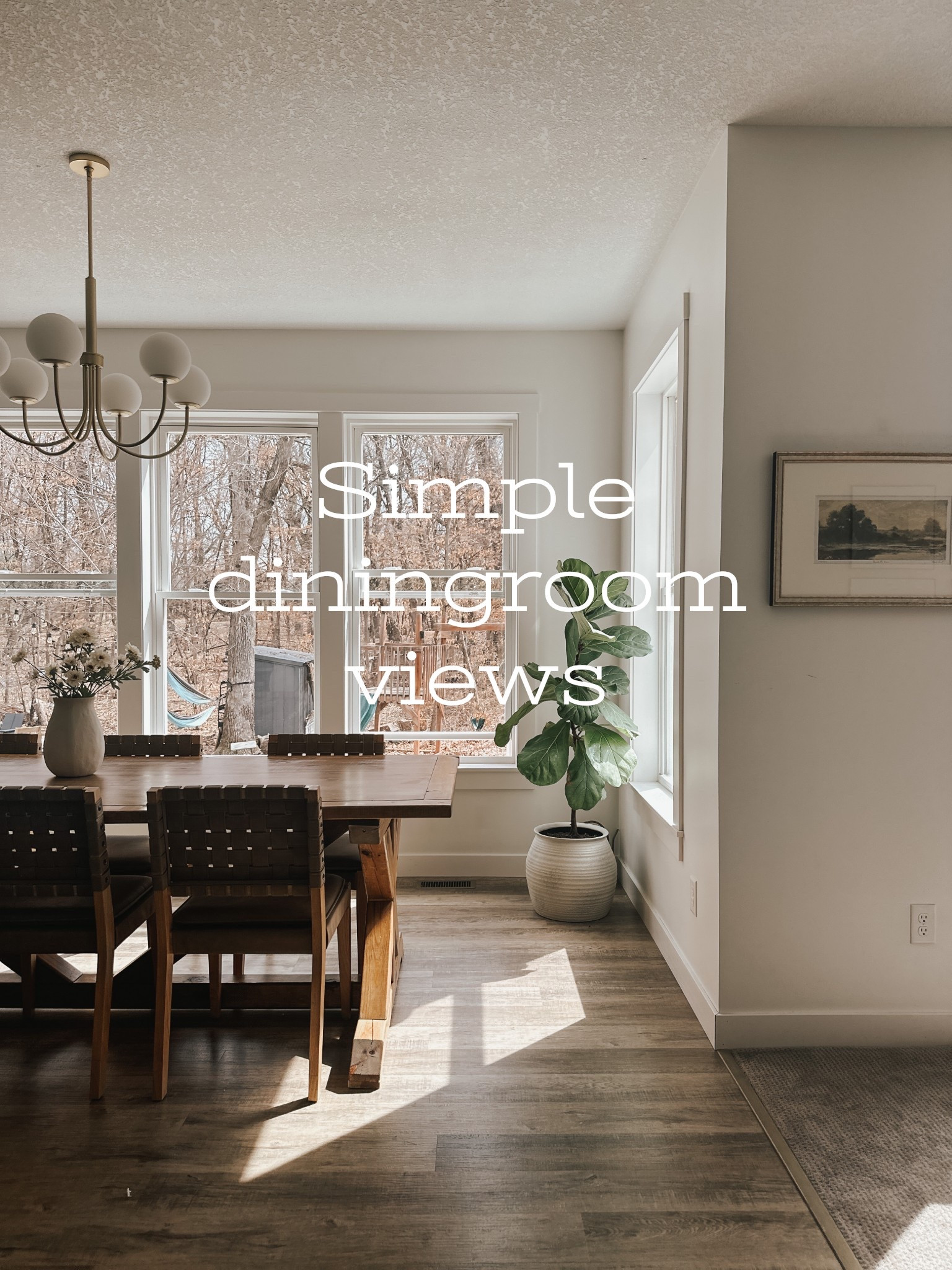 Spring is here! We are loving the simplicity our new light brings. Simple and seasonal dining views

#LTKSeasonal #LTKHome