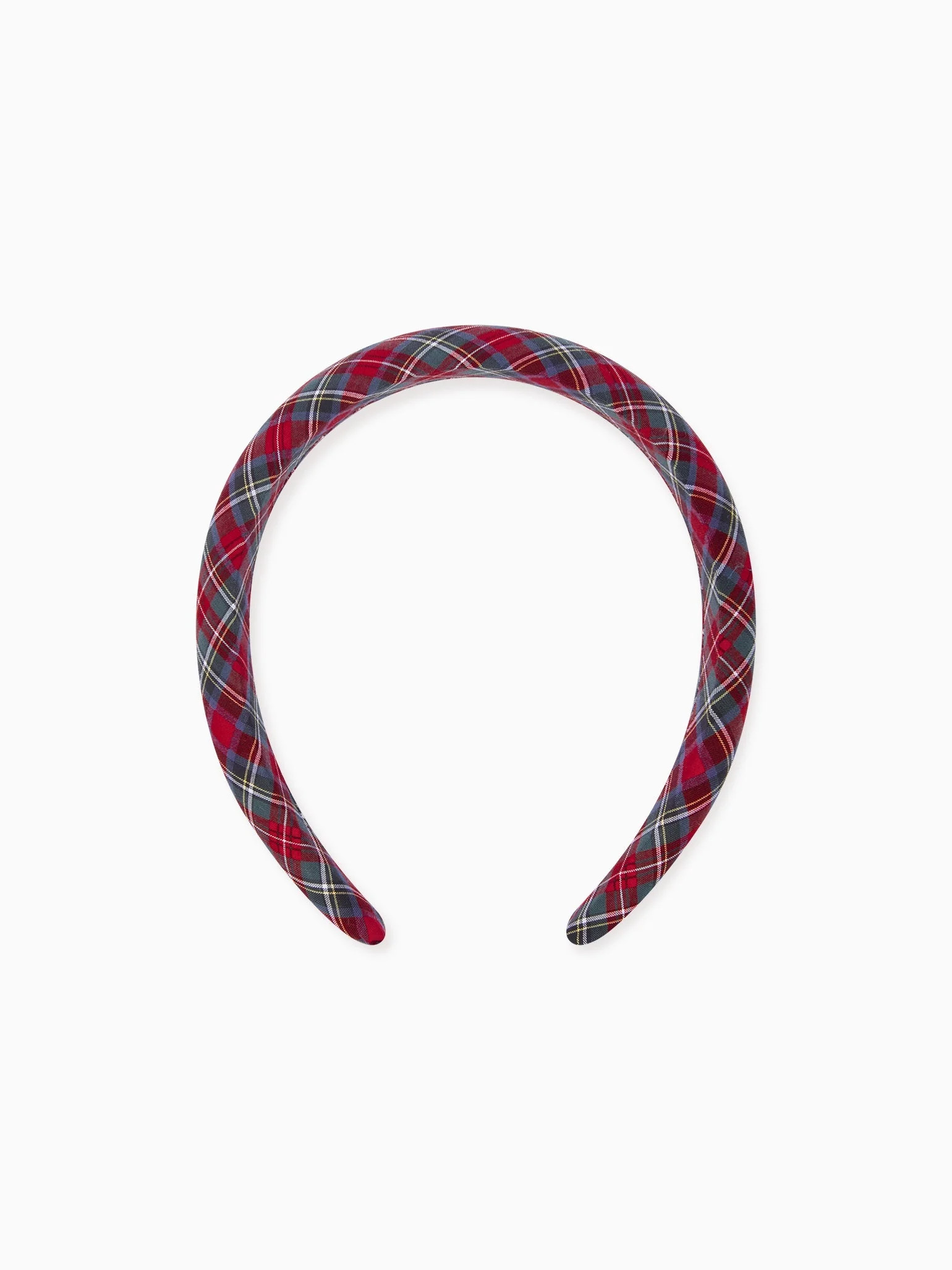 Red Tartan Girl Wide Hairband | La Coqueta (US)
