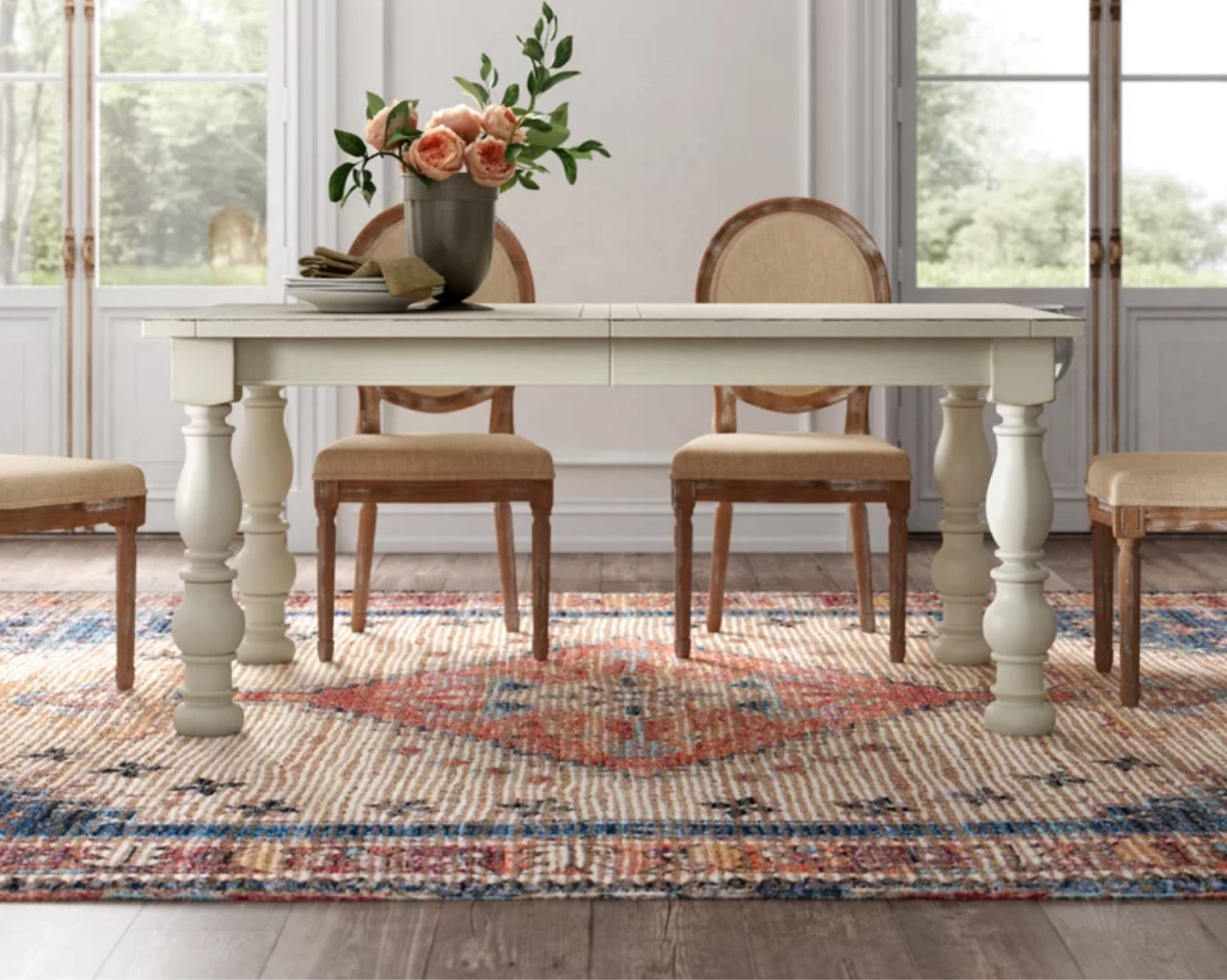 White Dining Table 

#LTKHome #LTKxWalmart