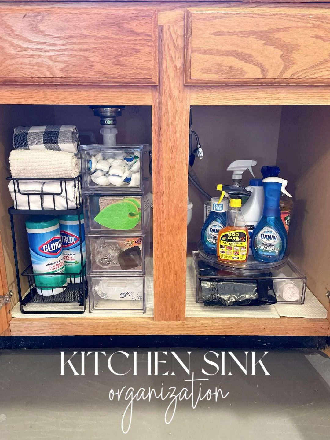 Kitchen sink organization, organizing bins, Amazon finds #getorganized 

#LTKhome