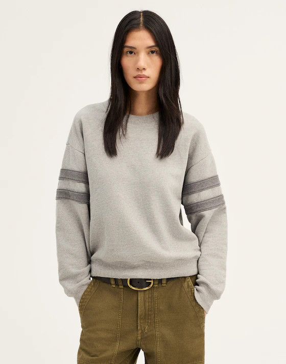 McCarren Crewneck Raglan Sweatshirt | Madewell