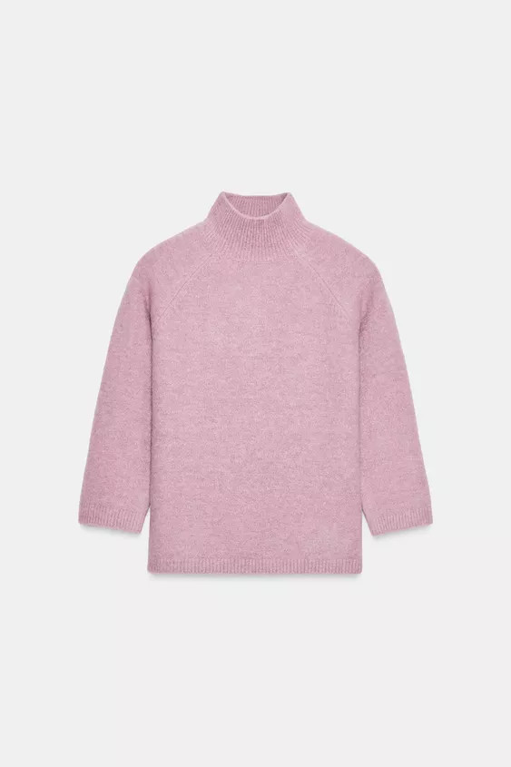 SOFT KNIT FRENCH SLEEVE JUMPER | Zara UK