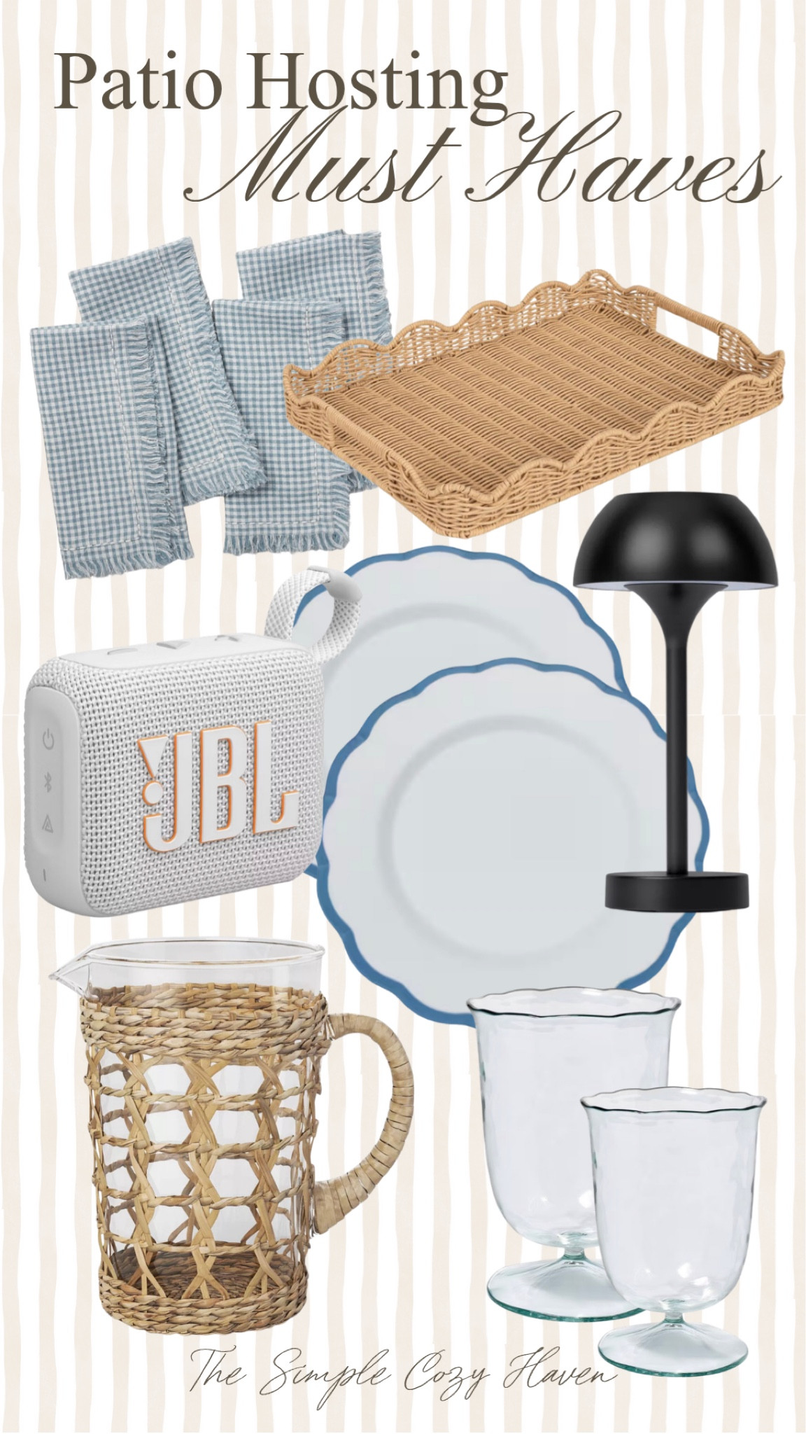 Patio hosting must haves! 

#LTKHome #LTKSeasonal