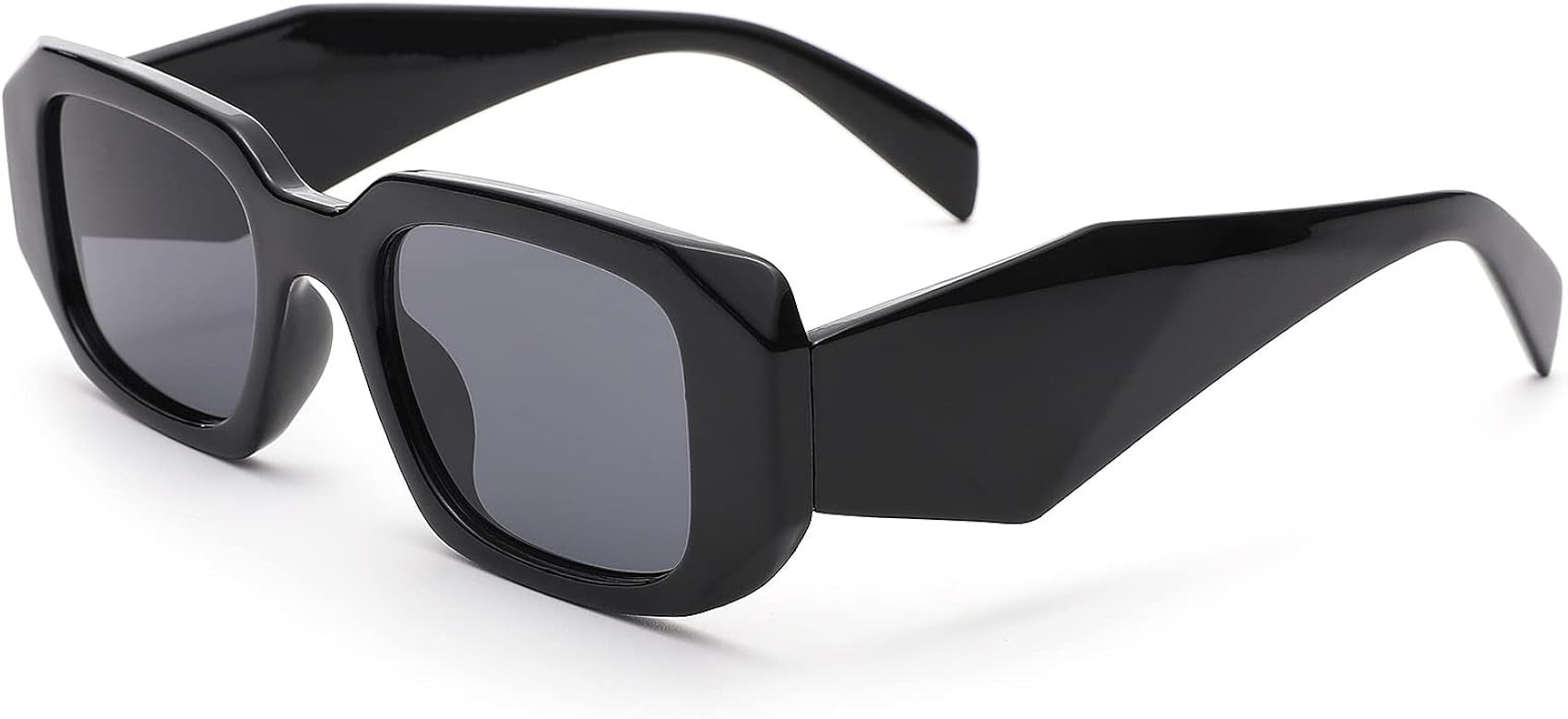 COASION Retro 90s Rectangle Sunglasses for Women Fashion Sun Glasses Vintage Small Square Frame U... | Amazon (US)