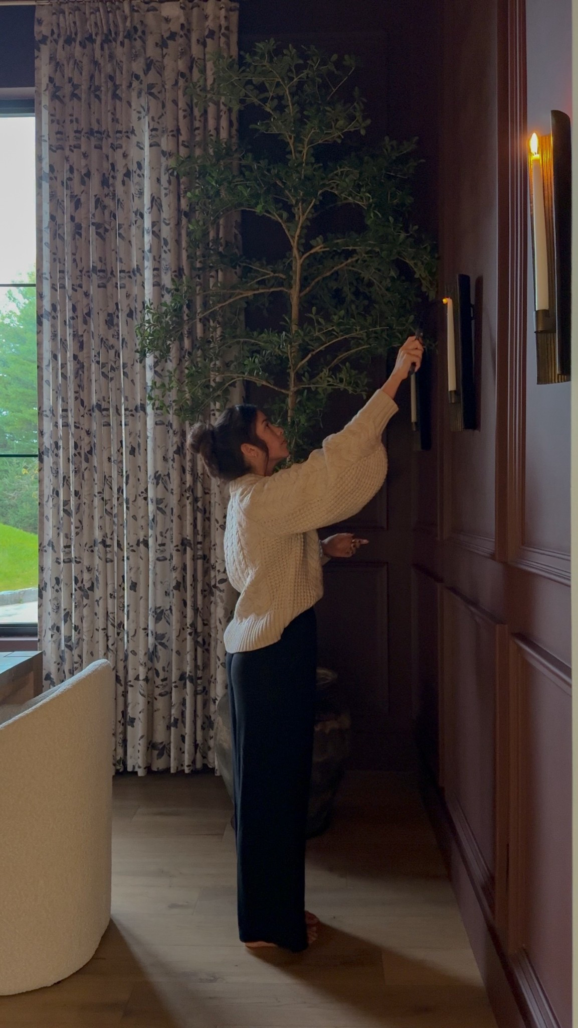 My favourite faux tree, looks so real in person! I have the 9'

#LTKHome