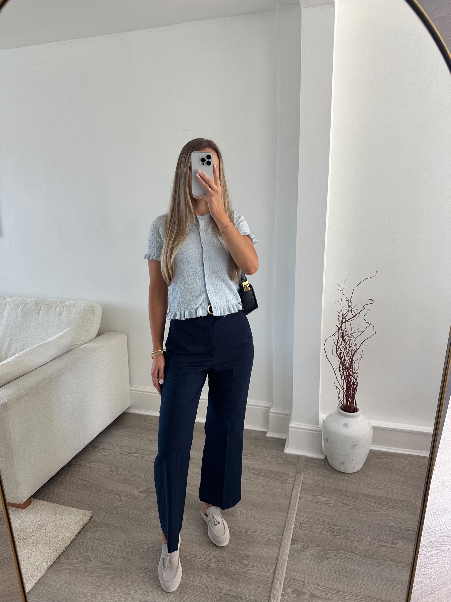 Blue on blue 🤍 
Smart, simple, office ready ✨

#LTKsummer #LTKuk #LTKworkwear