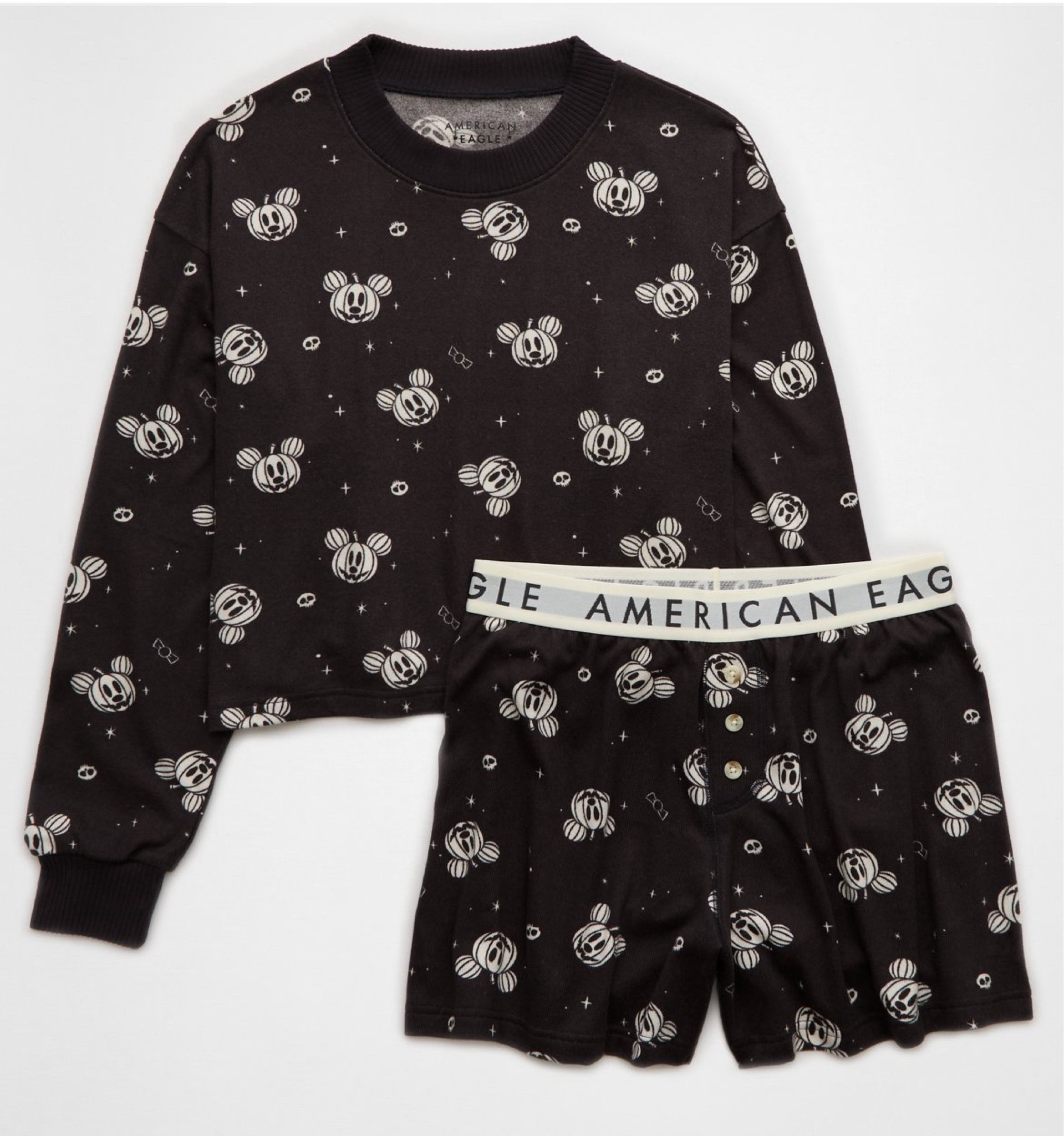 Mickey pumpkin Halloween pajamas 🖤🎃✨