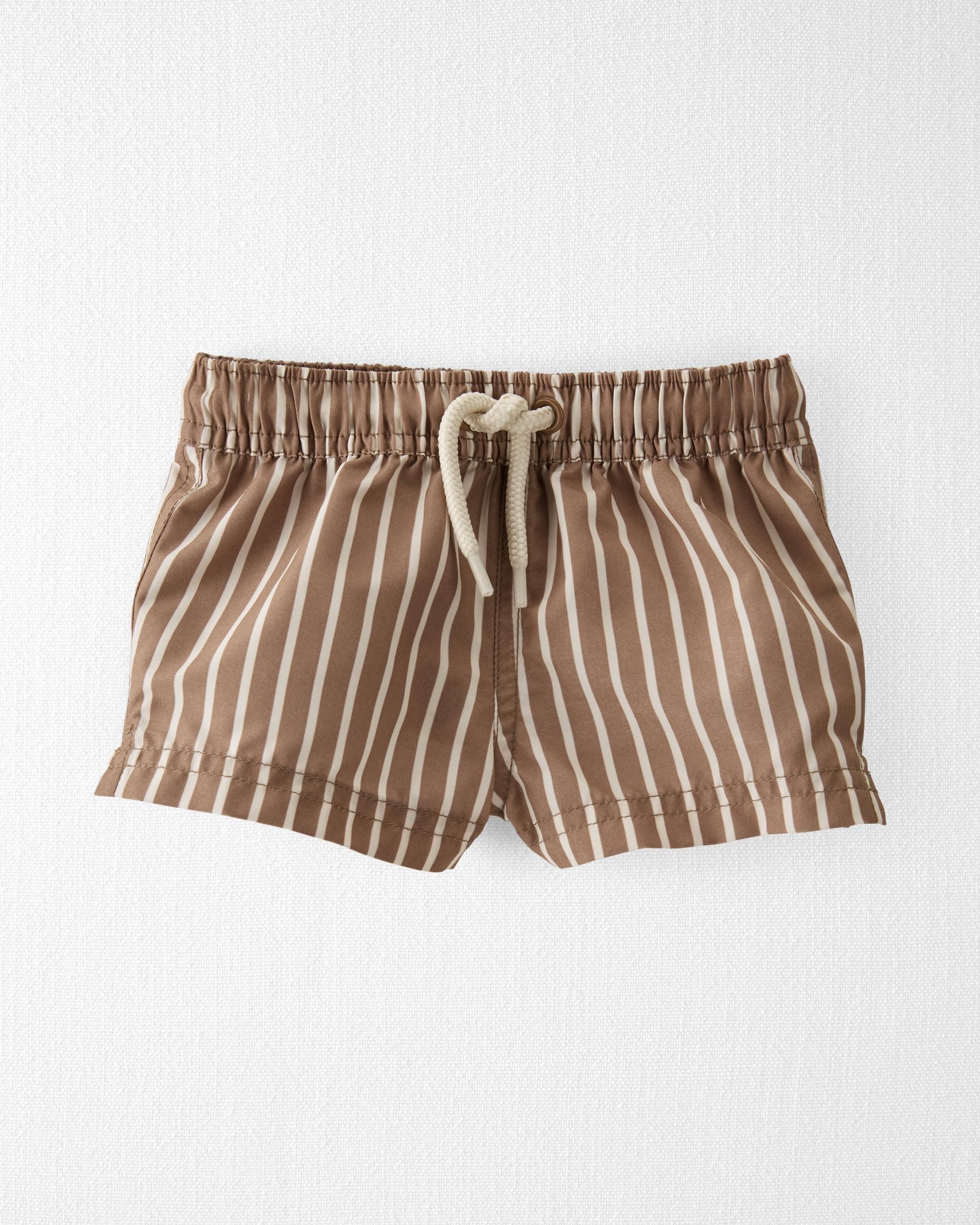 Baby Striped Recycled Swim Trunks | Carter's