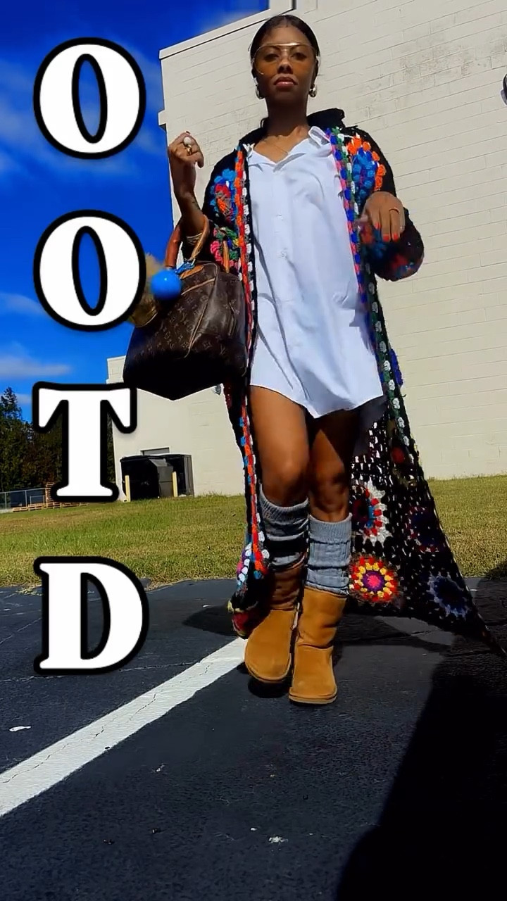 Outfit of the day. #OOTD #OutfitOfTheDay #Crochet #crochetinspo #GrannySquare #PinterestInfo #WhatIWore #SoftGirlEra #UniqueStyle #StreetStyle #Streetwear #StreetFashion

#LTKStyleTip #LTKBeauty #LTKPetite