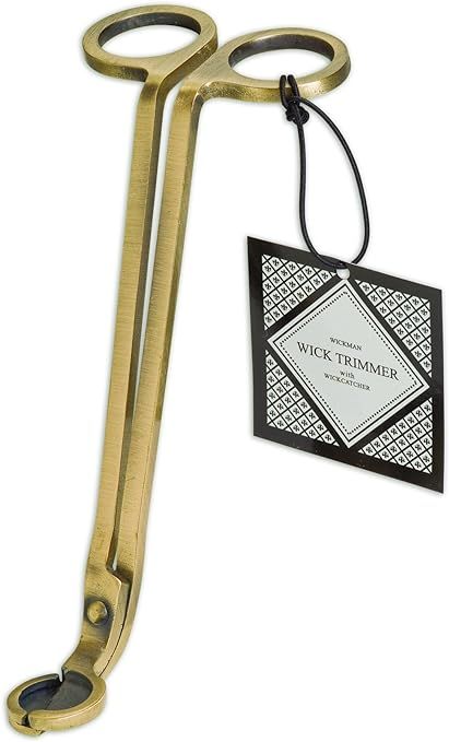 Wickman Antique Brass Finished Wick Trimmer | Amazon (US)
