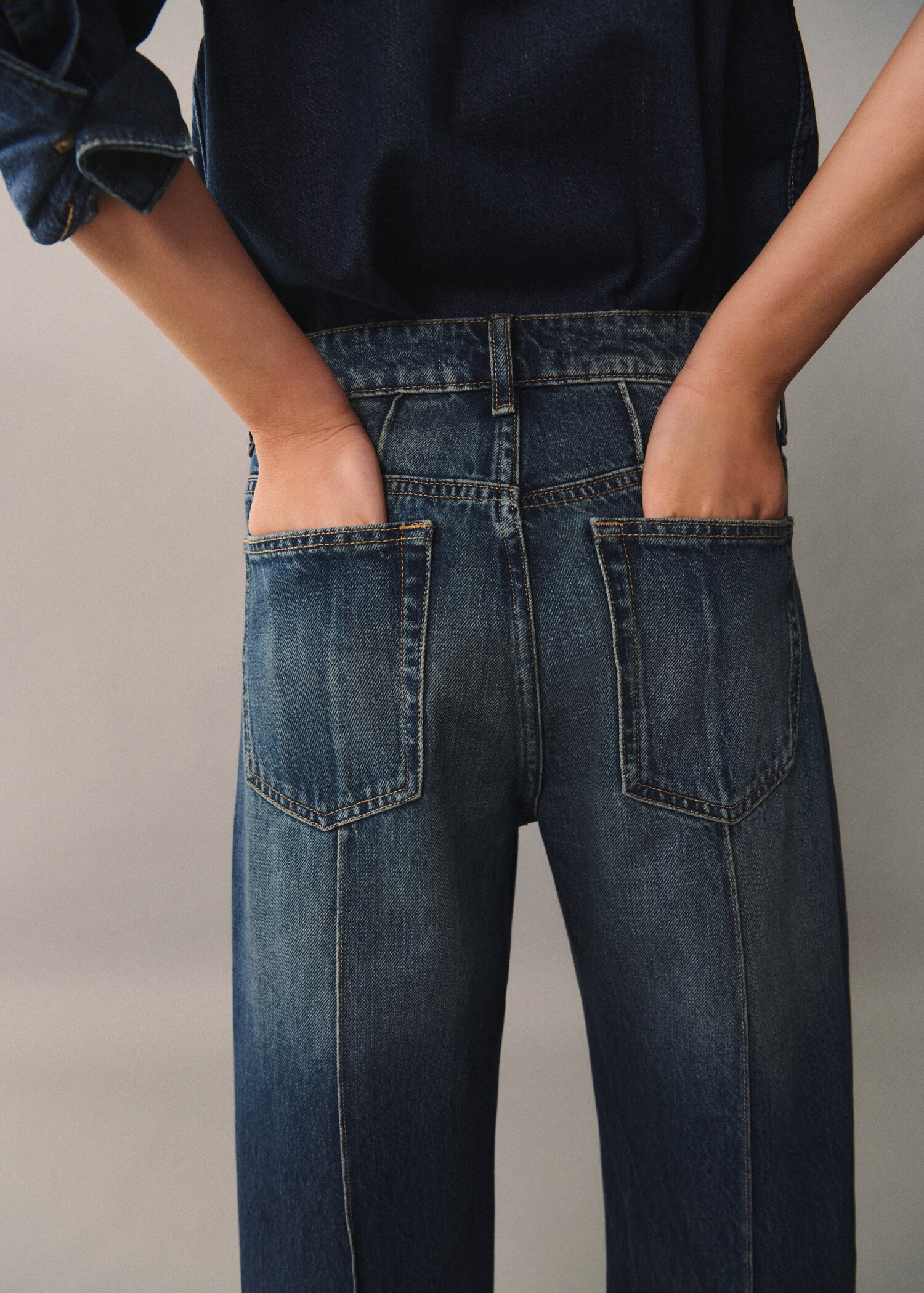High waist straight jeans | Mango (US/MX/AU)