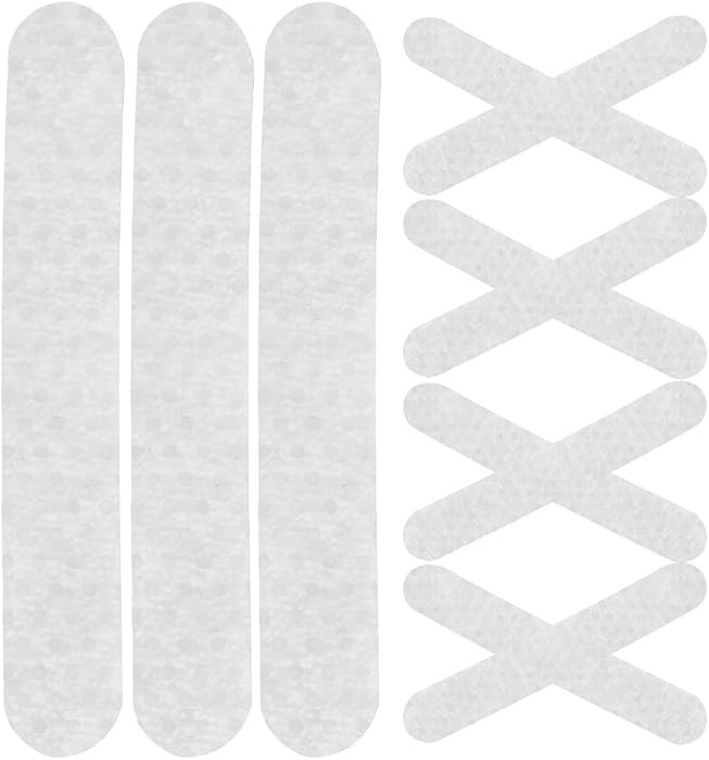 FOMIYES Non-Slip Hanger Grips 100Pcs Adhesive Silicone Strips for Clothes Anti-Skid Coat Rack Tap... | Amazon (US)