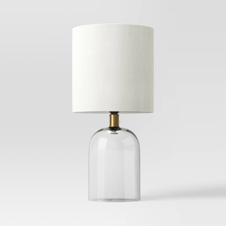 Glass Cylinder Mini Table Lamp Clear - Threshold™ | Target