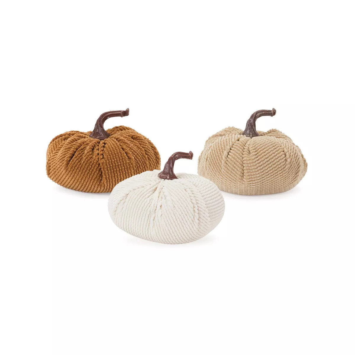 Melrose Plush Corduroy Pumpkin (Set of 3) | Target