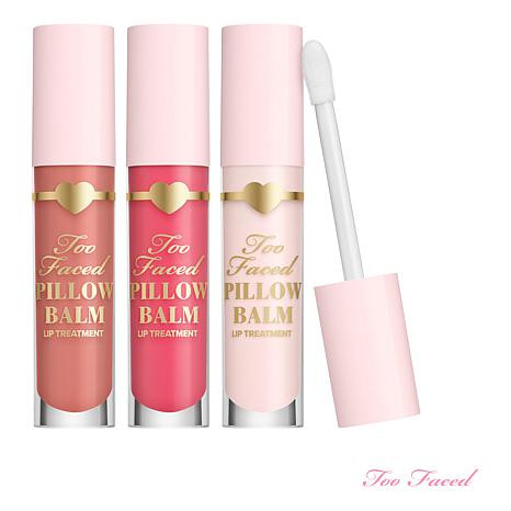 Too Faced Pillow Balm Hydrating Lip Treatment 3-pack | HSN