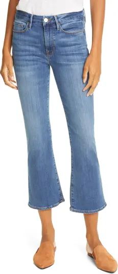 FRAME Le Crop Mini Boot High Waist Jeans | Nordstrom | Nordstrom