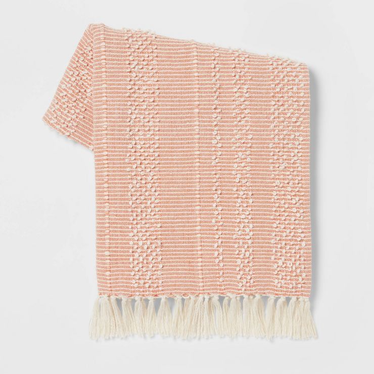 Textural Woven Striped Throw Blanket - Threshold™ | Target