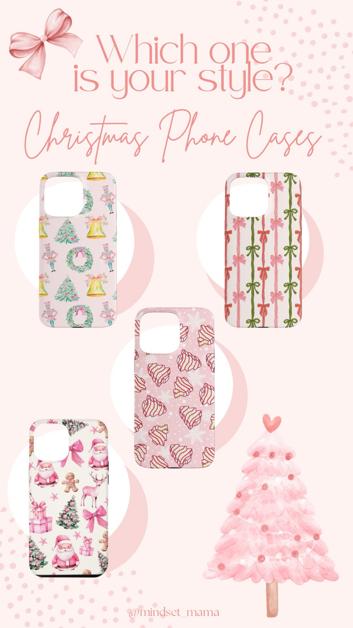 Christmas Phone Cases 🎀❄️💗 #pinkchristmas #amazon #christmas

#LTKHoliday #LTKSeasonal #LTKGiftGuide
