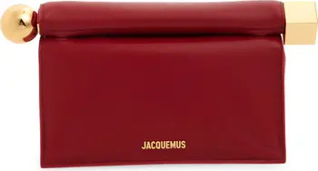 La Pochette Rond Carré Leather Clutch | Nordstrom