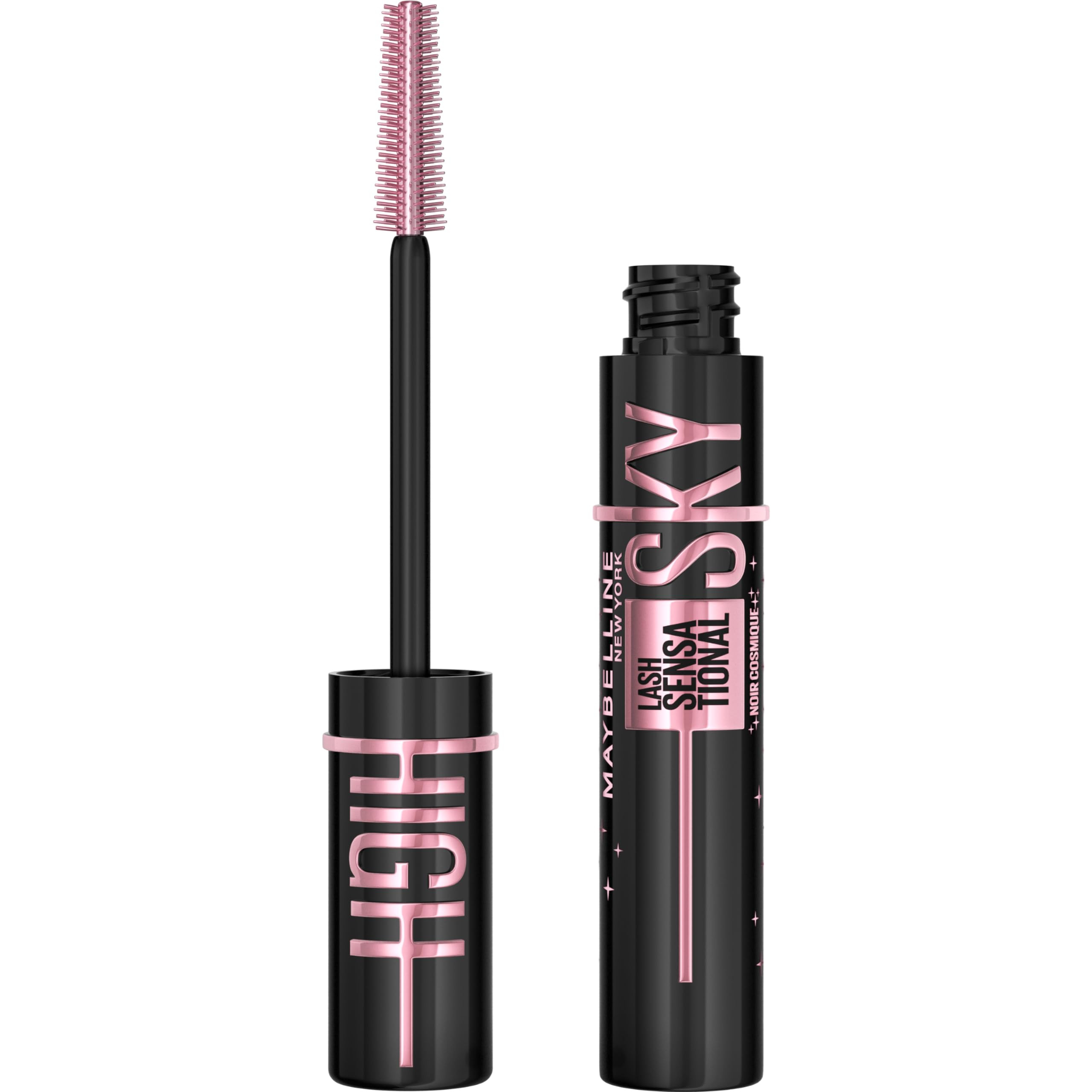 Máscara de Cílios Maybelline NY Lash Sensational Sky High Cosmic Black Lavável | Amazon (BR)