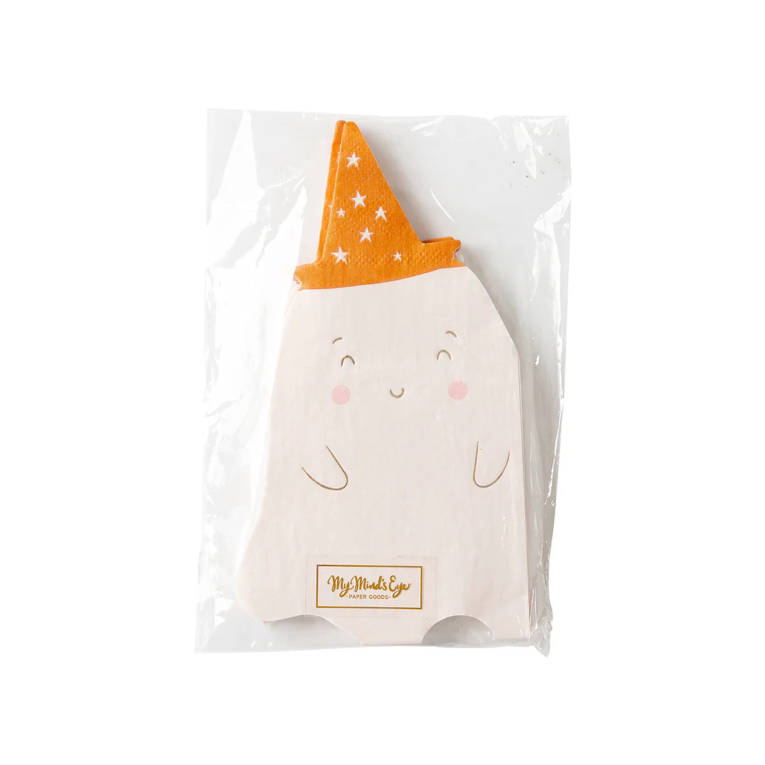 A Little Ghoul Pink Ghost Paper Napkin - Occasions by Shakira | My Mind's Eye