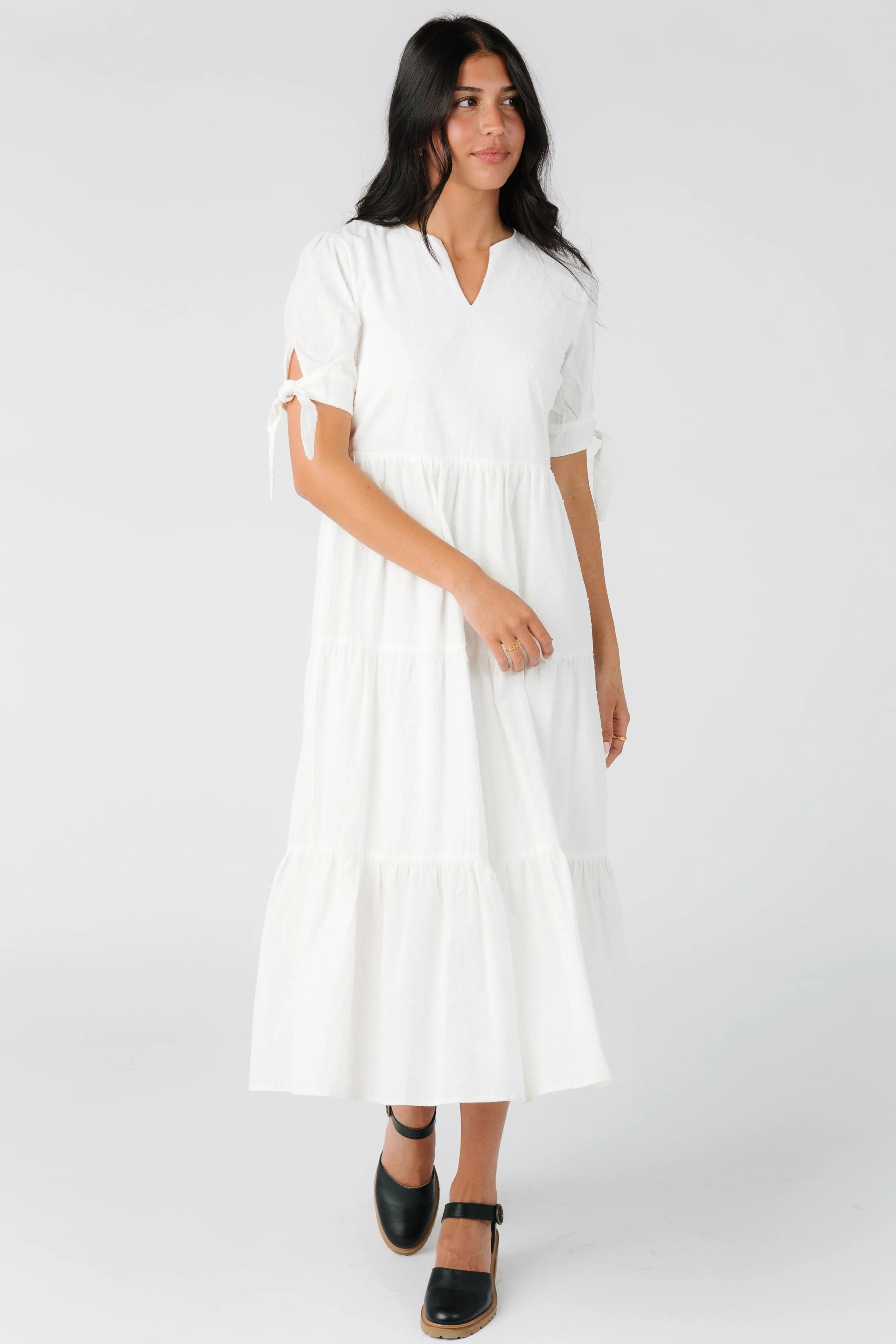 Brass & Roe Claire Tie-Sleeve Dress | Called To Surf